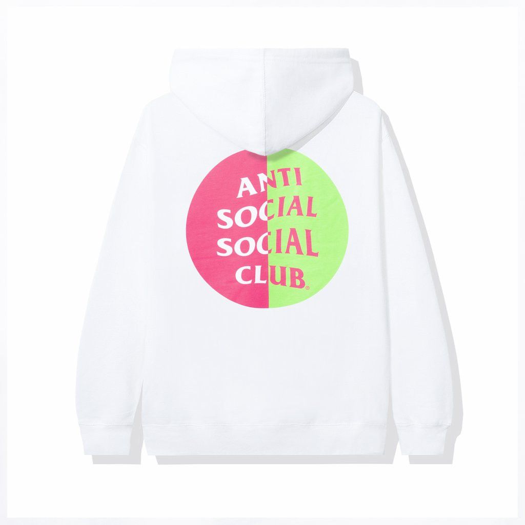 Anti Social Social Club DS ASSC Hypocrite White Hoodie BAPE KAWS FTP FOG CDG VLONE Size US S / EU 44-46 / 1 - 6 Thumbnail