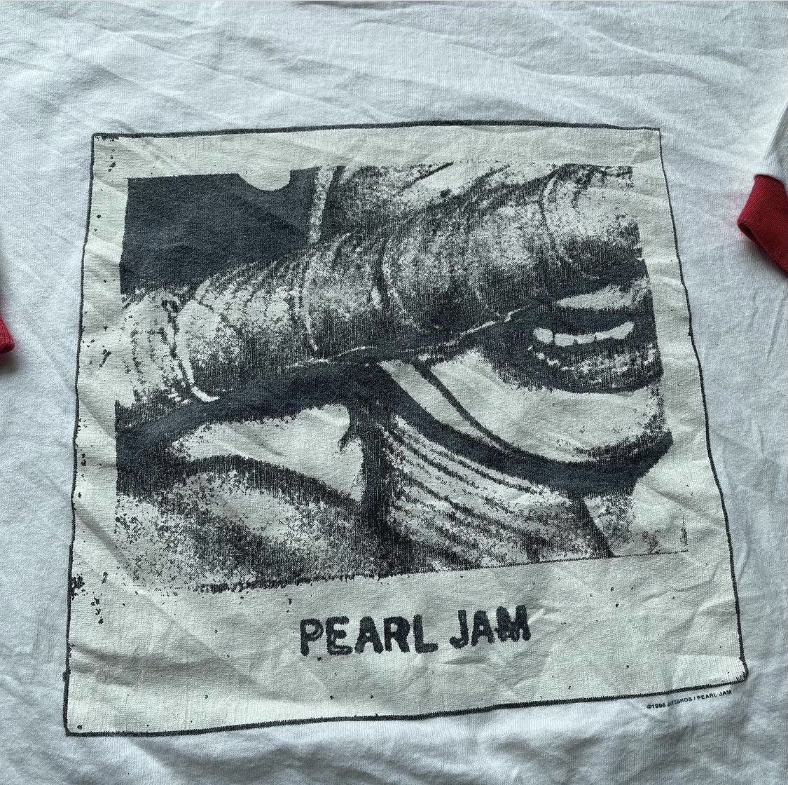 Band Tees × Vintage Vintage 1996 Pearl Jam Size US XL / EU 56 / 4 - 2 Thumbnail
