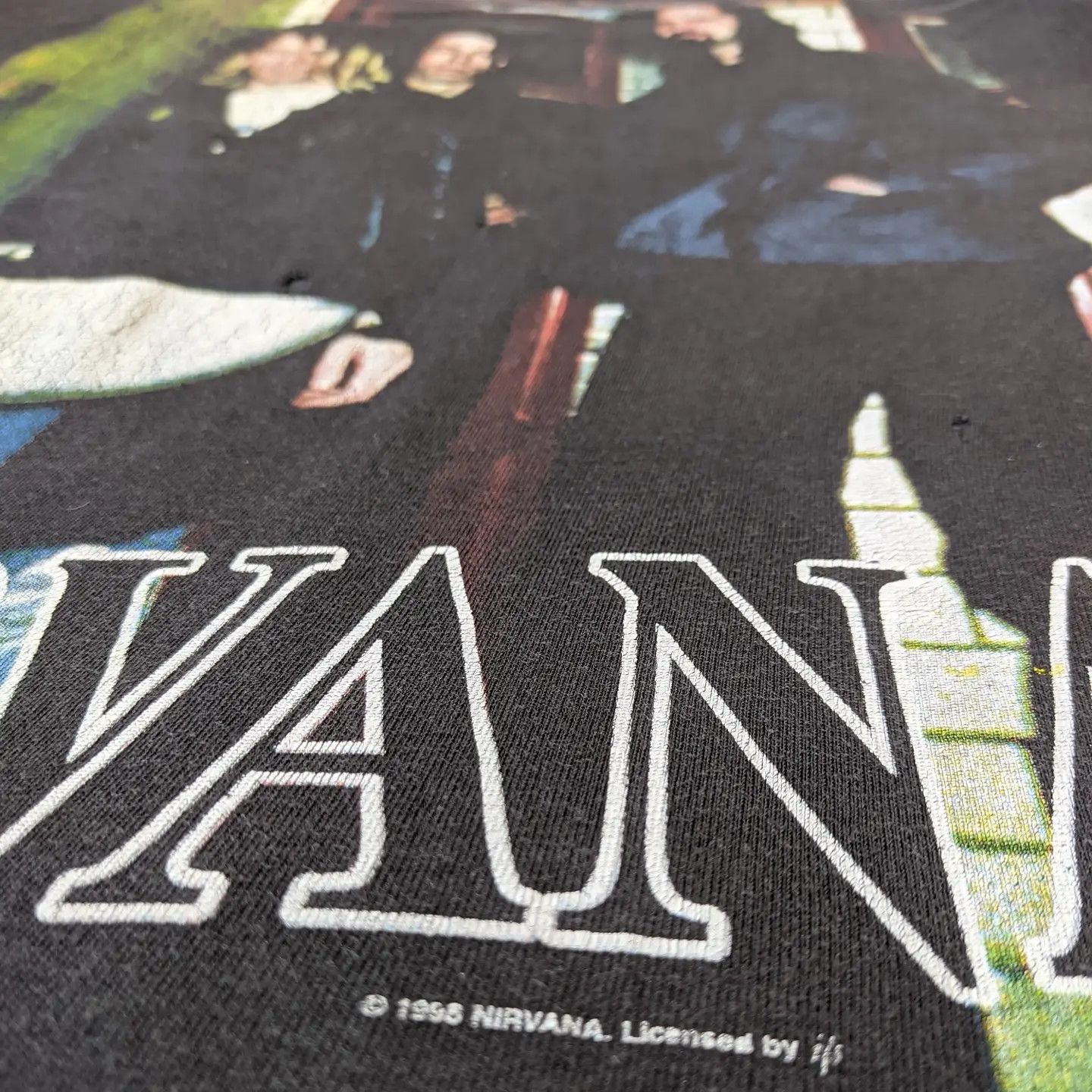 Band Tees × Nirvana × Vintage 1998 Nirvana Nevermind Kurt Cobain Size US XL / EU 56 / 4 - 6 Thumbnail