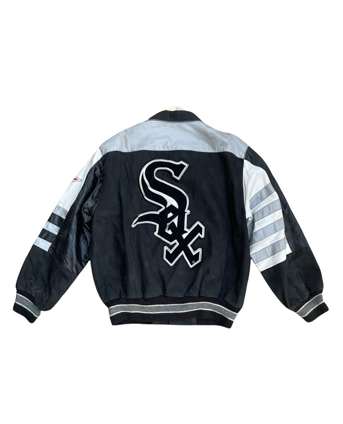 Rare Chicago White Sox Jeff Hamilton Leather Jacket (XXL) – Retro