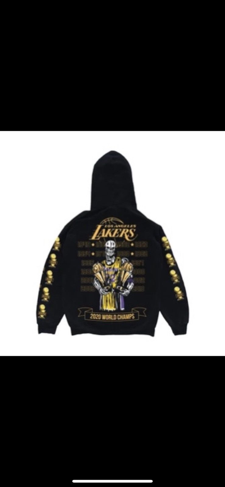 Warren Lotas Warren Lotas Lakers Championship Hoodie Size US L / EU 52-54 / 3 - 3 Thumbnail