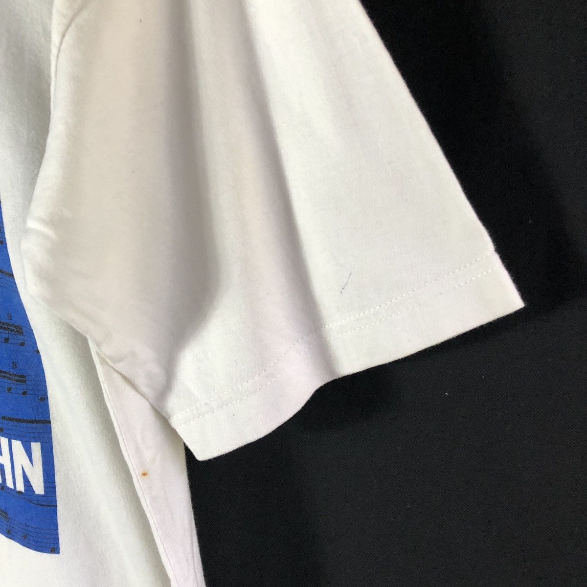 Band Tees × Vintage Vintage 90s Elton John World Tour Citybank Promo Tshirt Size US L / EU 52-54 / 3 - 6 Thumbnail