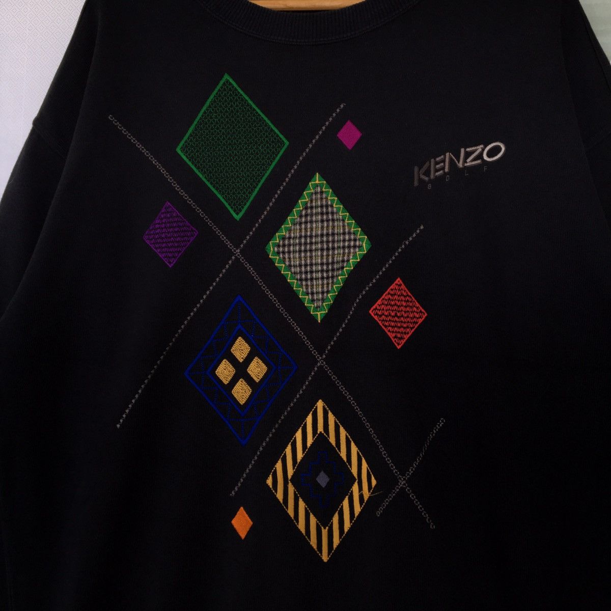 Japanese Brand × Kenzo × Vintage Kenzo Golf Sweatshirt Pullover Jumper Sweatshirt Size US L / EU 52-54 / 3 - 4 Thumbnail