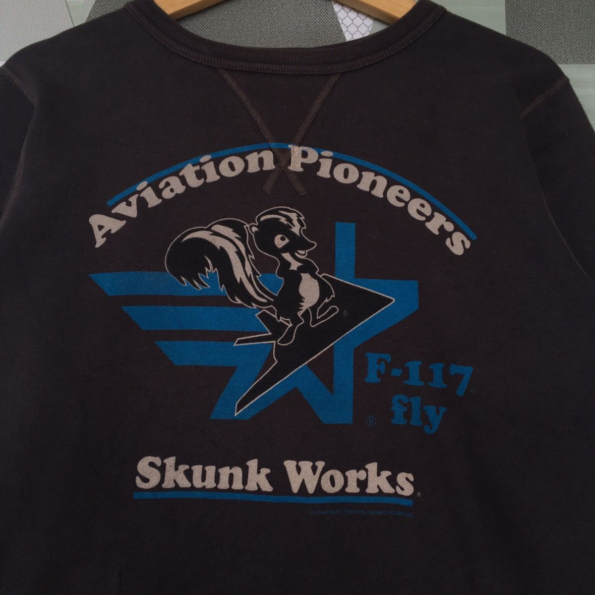 Buzz Rickson's Buzz Rickson Aviation Pioneers Skunk Works Sweatshirt Pullov Size US S / EU 44-46 / 1 - 4 Thumbnail