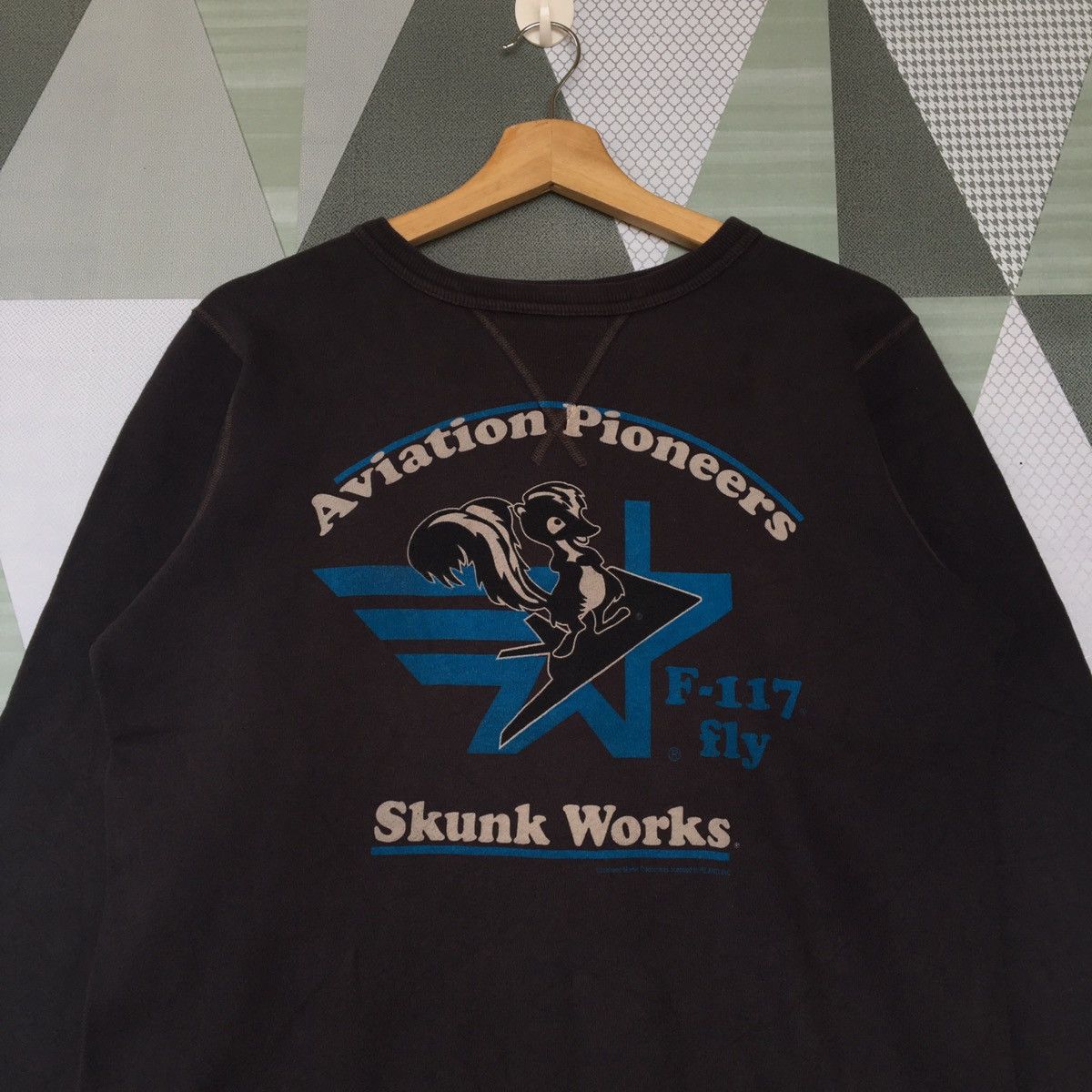 Buzz Rickson's Buzz Rickson Aviation Pioneers Skunk Works Sweatshirt Pullov Size US S / EU 44-46 / 1 - 3 Thumbnail