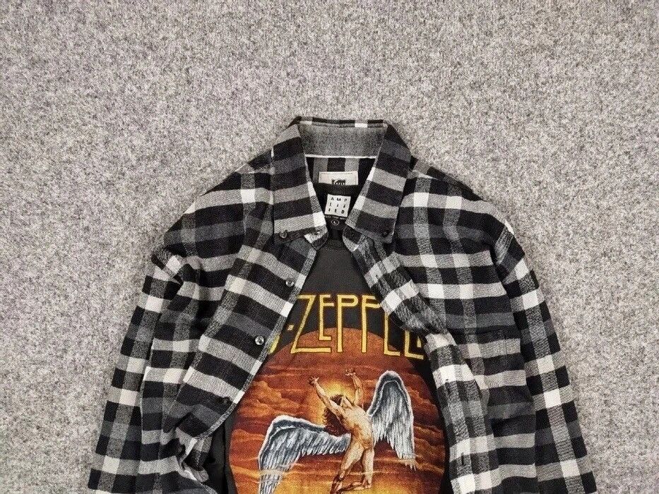 Flannel Vintage Flannel Shirt Checkered Travis Scott Style Hype Size US L / EU 52-54 / 3 - 8 Thumbnail