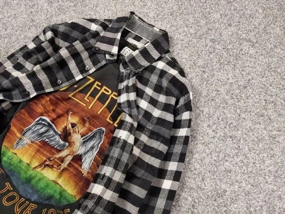 Flannel Vintage Flannel Shirt Checkered Travis Scott Style Hype Size US L / EU 52-54 / 3 - 4 Thumbnail