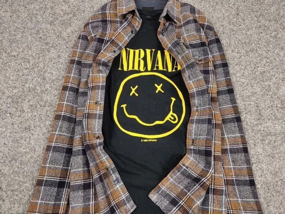 Flannel Vintage Flannel Shirt Travis Scott Style Size US S / EU 44-46 / 1 - 6 Thumbnail