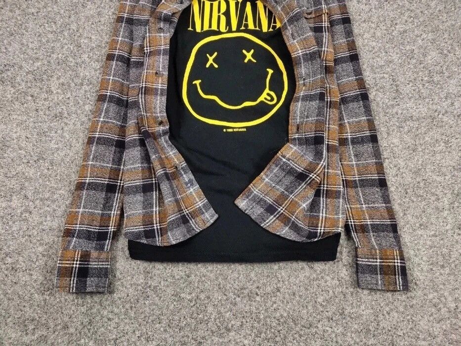 Flannel Vintage Flannel Shirt Travis Scott Style Size US S / EU 44-46 / 1 - 5 Thumbnail