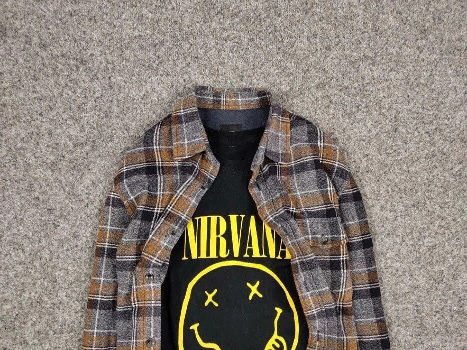 Flannel Vintage Flannel Shirt Travis Scott Style Size US S / EU 44-46 / 1 - 4 Thumbnail