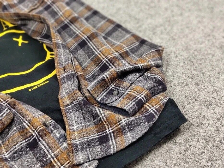 Flannel Vintage Flannel Shirt Travis Scott Style Size US S / EU 44-46 / 1 - 10 Thumbnail