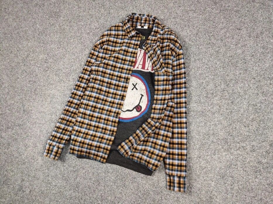 Flannel × Vintage Vintage Flannel Shirt Checkered Travis Scott Style Hype Size US XL / EU 56 / 4 - 7 Thumbnail