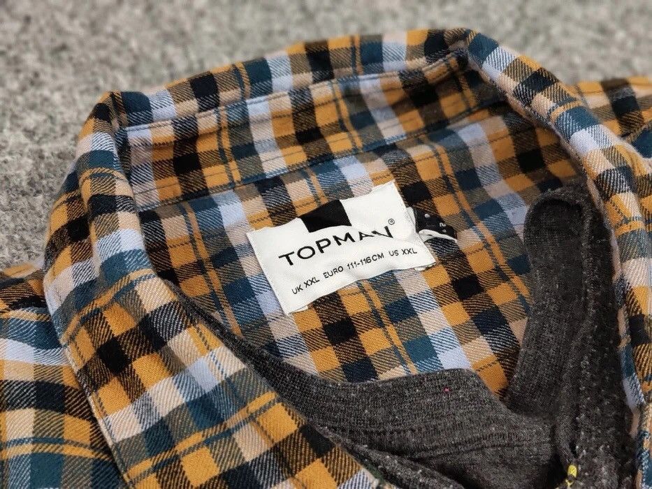 Flannel × Vintage Vintage Flannel Shirt Checkered Travis Scott Style Hype Size US XL / EU 56 / 4 - 12 Thumbnail