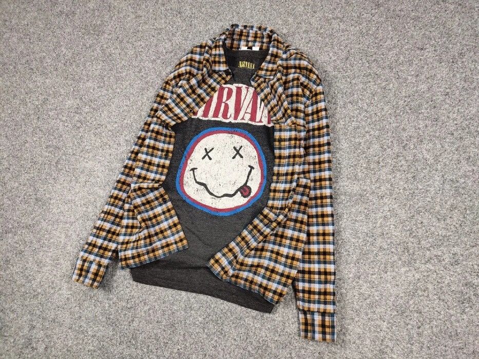 Flannel × Vintage Vintage Flannel Shirt Checkered Travis Scott Style Hype Size US XL / EU 56 / 4 - 3 Thumbnail