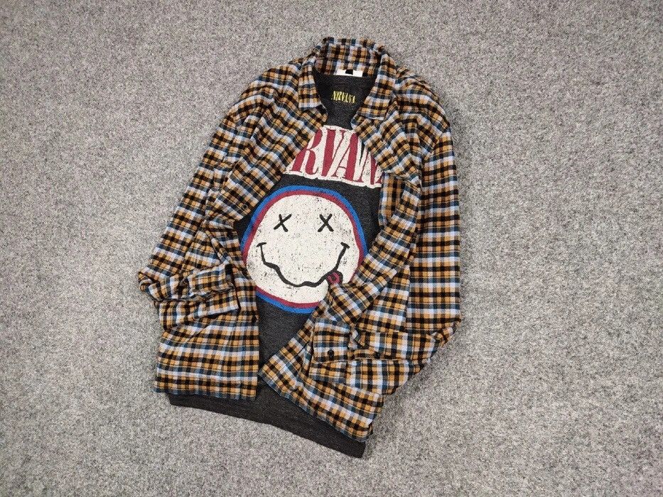 Flannel × Vintage Vintage Flannel Shirt Checkered Travis Scott Style Hype Size US XL / EU 56 / 4 - 9 Thumbnail