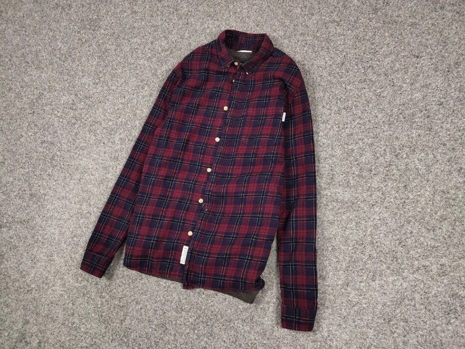 Flannel Vintage Flannel Shirt Checkered Travis Scott Style Size US M / EU 48-50 / 2 - 8 Thumbnail