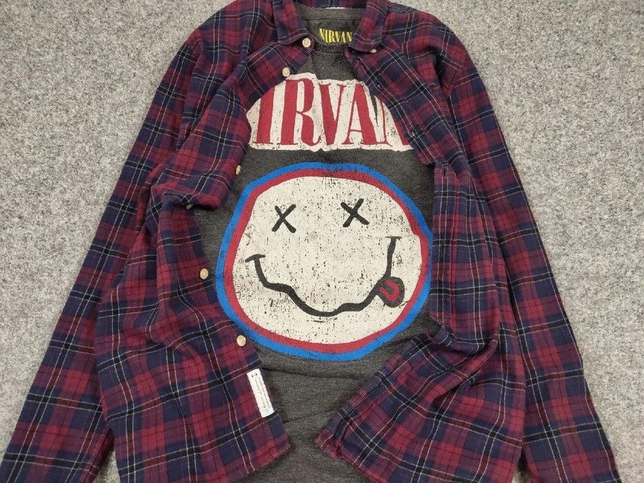 Flannel Vintage Flannel Shirt Checkered Travis Scott Style Size US M / EU 48-50 / 2 - 6 Thumbnail