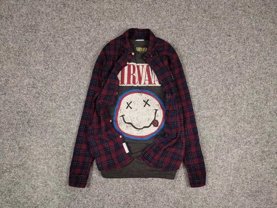 Flannel Vintage Flannel Shirt Checkered Travis Scott Style Size US M / EU 48-50 / 2 - 1 Thumbnail