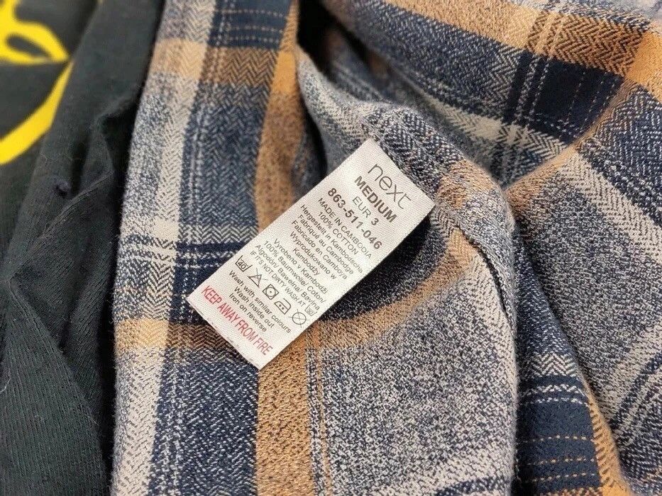 Flannel Vintage Flannel Shirt Travis Scott Style Size US M / EU 48-50 / 2 - 13 Thumbnail