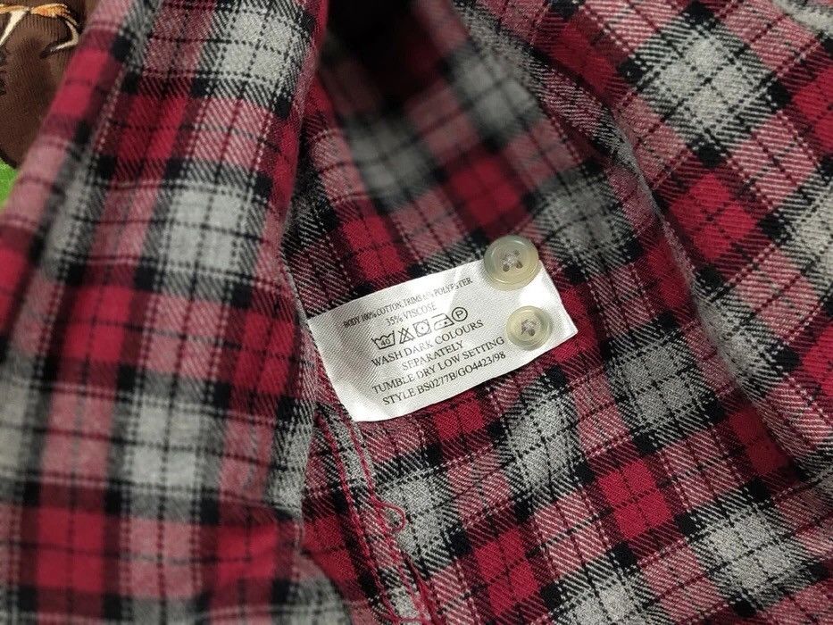 Flannel Vintage Flannel Shirt Checkered Travis Scott Style Hype Size US L / EU 52-54 / 3 - 13 Thumbnail