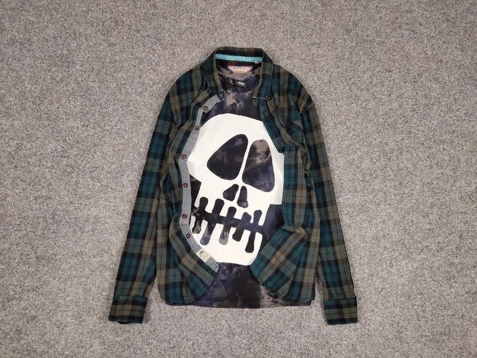 Flannel Vintage Flannel Shirt Checkered Travis Scott Style Size US L / EU 52-54 / 3 - 1 Thumbnail