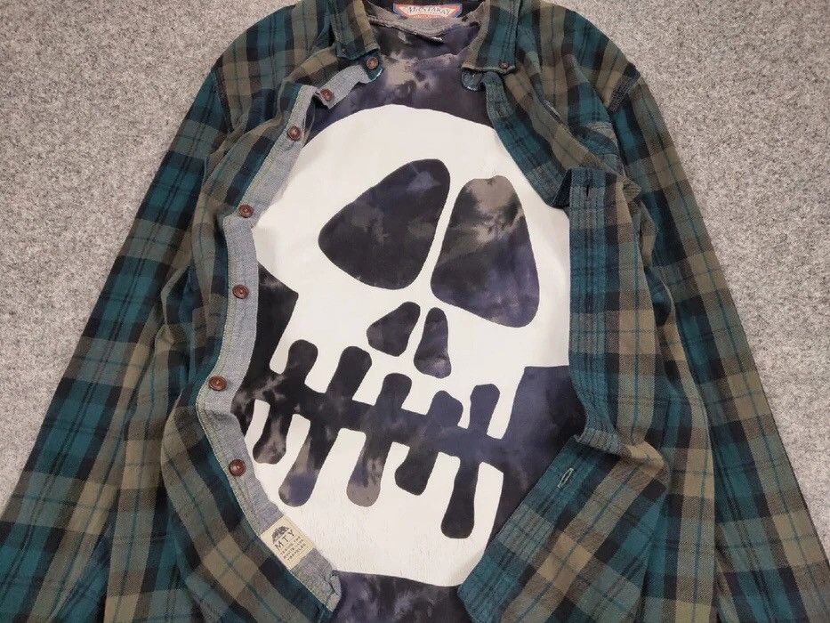 Flannel Vintage Flannel Shirt Checkered Travis Scott Style Size US L / EU 52-54 / 3 - 6 Thumbnail