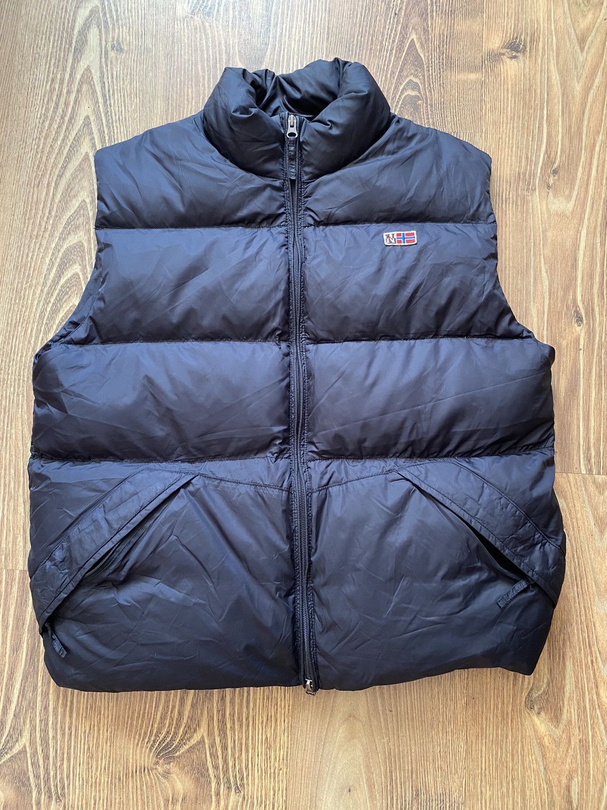 Napapijri Napapijri vest bomber L black navy Size US L / EU 52-54 / 3 - 3 Thumbnail