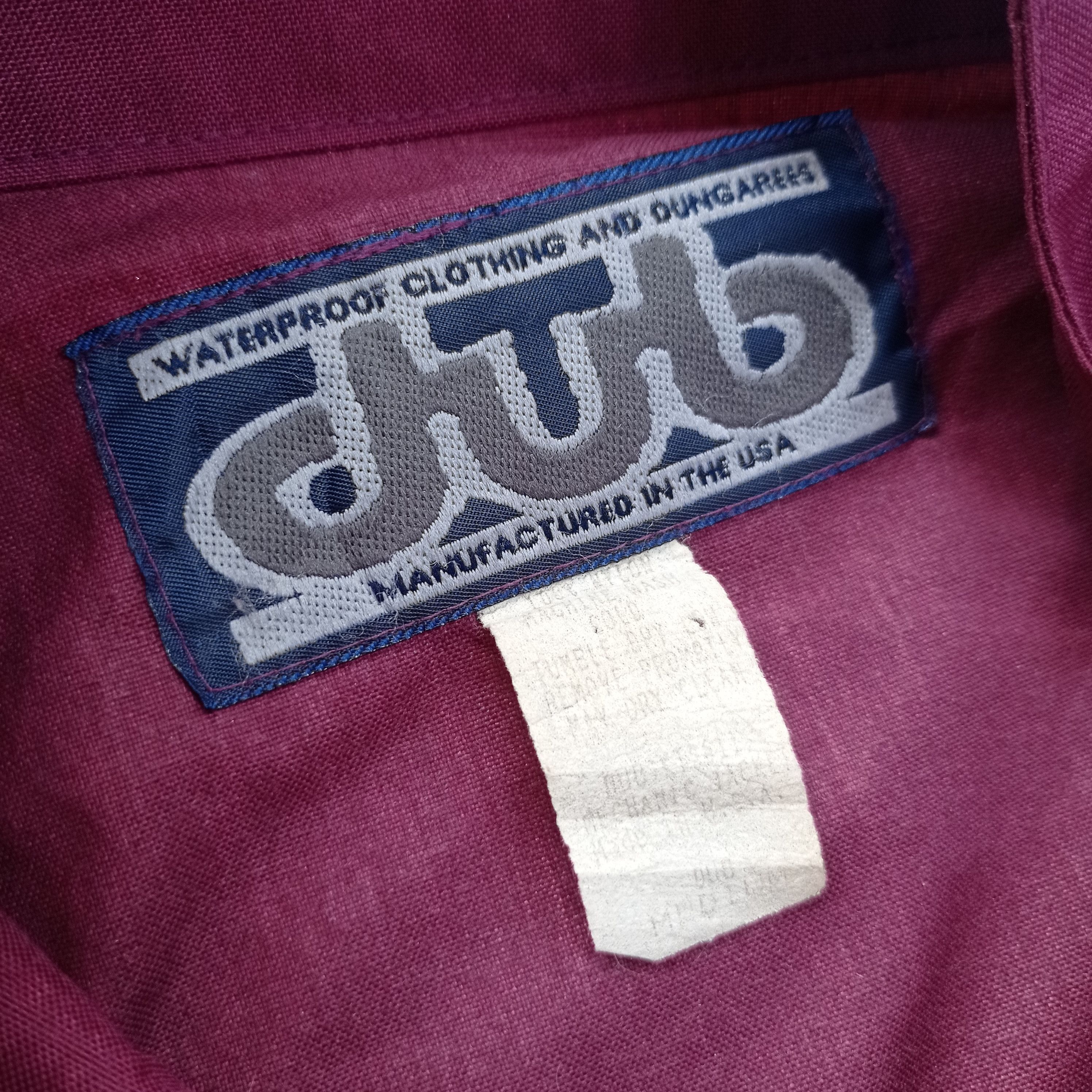 Vintage OG 90s DUB brand weather gear mechanic jacket Size US M / EU 48-50 / 2 - 3 Thumbnail