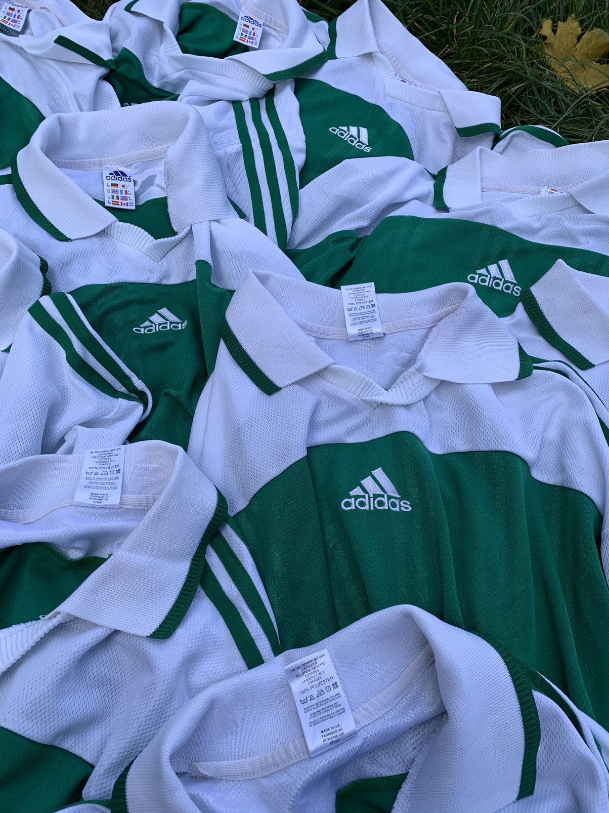 Adidas × Vintage Football UK 2000 Adidas vintage soccer jersey Size US L / EU 52-54 / 3 - 1 Thumbnail
