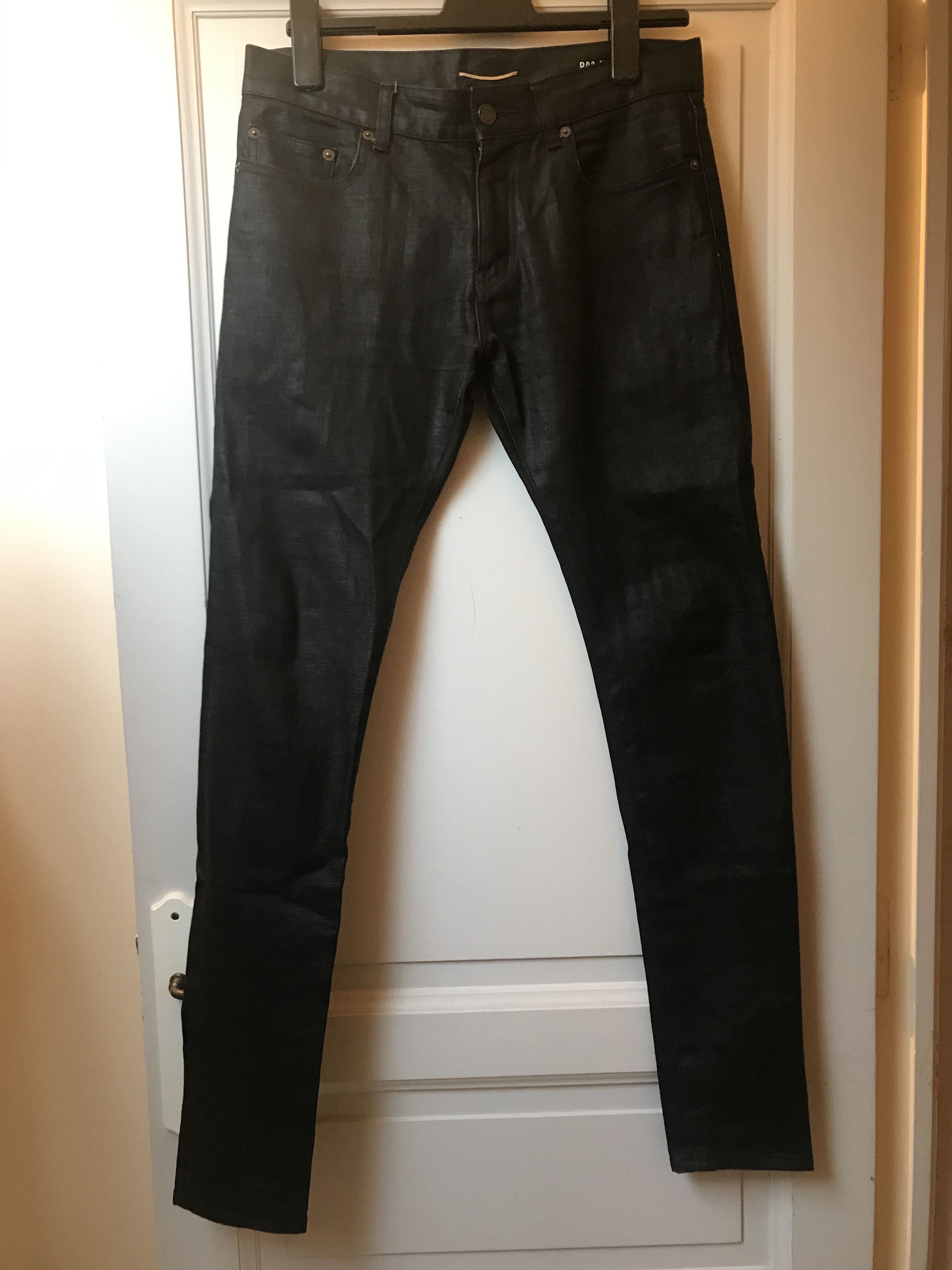 Saint Laurent Paris Saint Laurent Paris Waxed Denim | Grailed