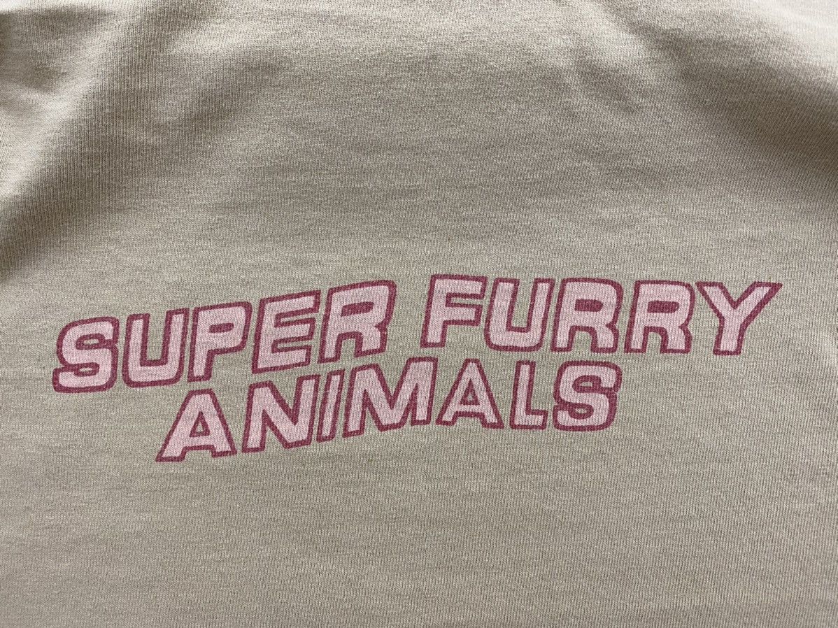 Band Tees vintage 90s SUPER FURY ANIMALS rare design rock t-shirts Size US XL / EU 56 / 4 - 4 Thumbnail