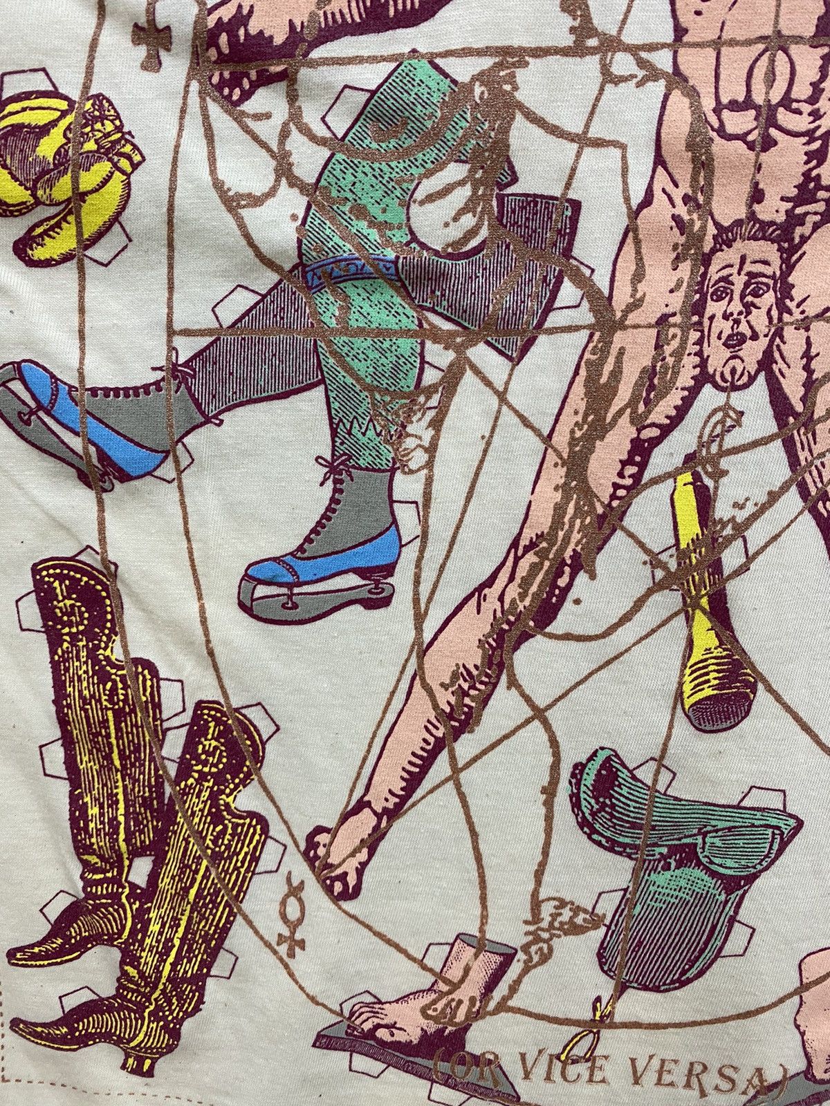 Band Tees vintage 1992 ERASURE phantasmagorical tour rare t-shirts Size US XL / EU 56 / 4 - 11 Thumbnail