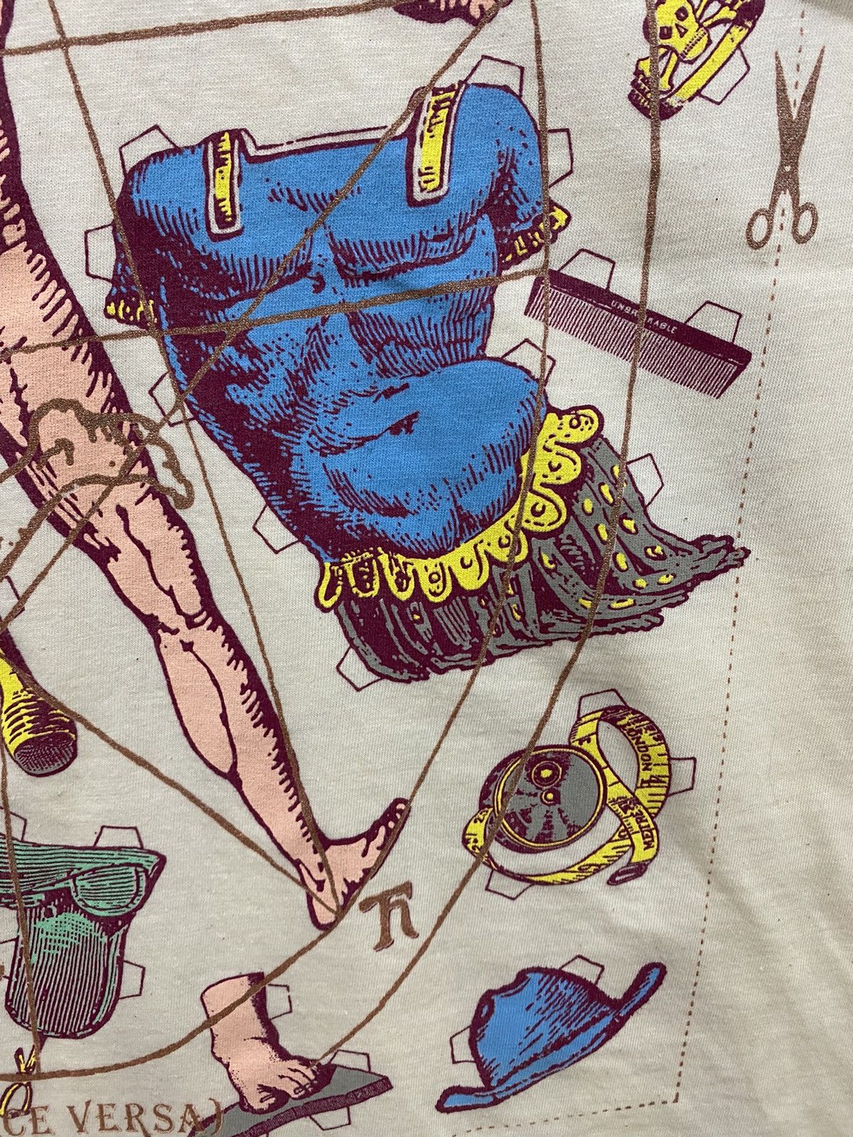 Band Tees vintage 1992 ERASURE phantasmagorical tour rare t-shirts Size US XL / EU 56 / 4 - 12 Thumbnail