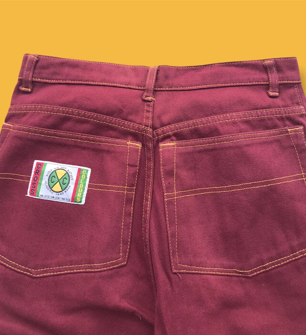 Cross Colours 90s Cross Colours Hiphop Wide Leg Baggy Jeans JNCO ECKO Size US 30 / EU 46 - 7 Thumbnail