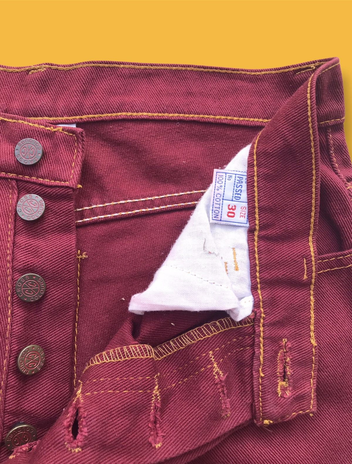Cross Colours 90s Cross Colours Hiphop Wide Leg Baggy Jeans JNCO ECKO Size US 30 / EU 46 - 5 Thumbnail