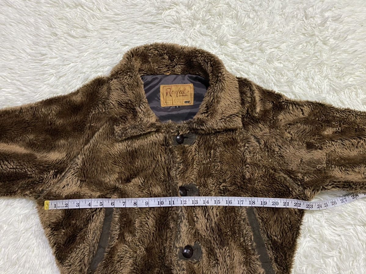 Japanese Brand × Vintage Royal Windbull Fuzzy Jacket Rare Size US M / EU 48-50 / 2 - 13 Thumbnail