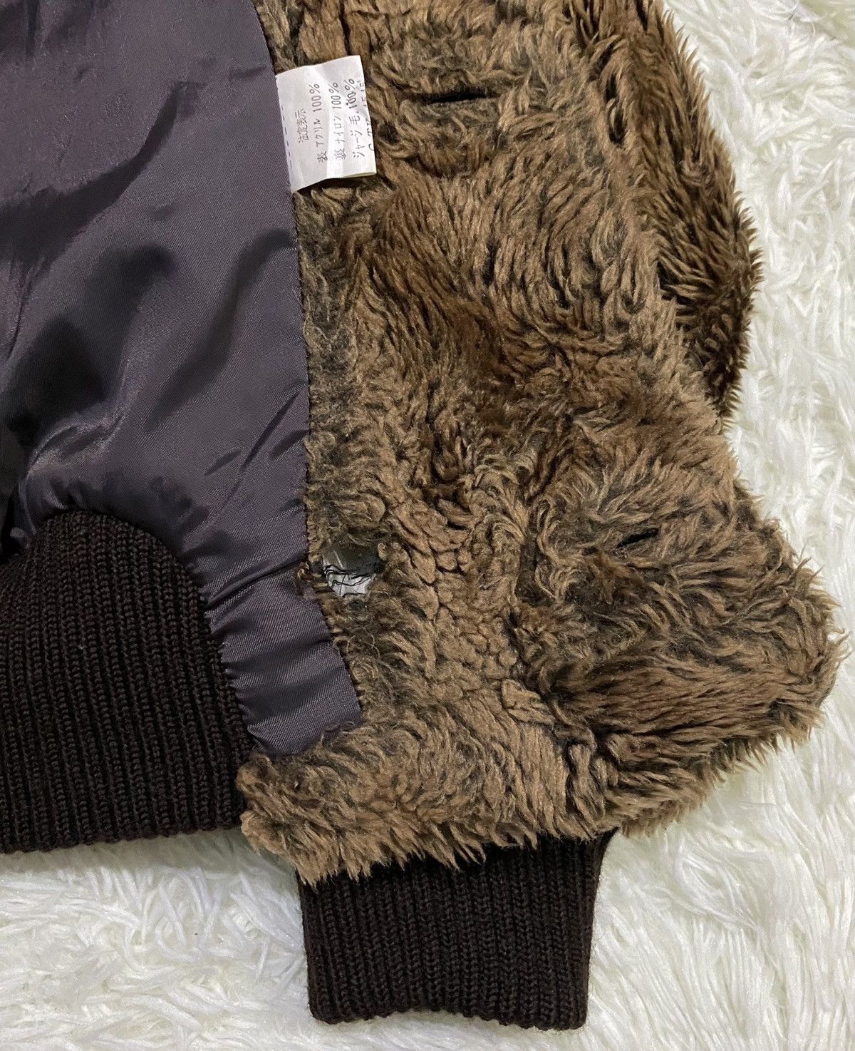 Japanese Brand × Vintage Royal Windbull Fuzzy Jacket Rare Size US M / EU 48-50 / 2 - 18 Thumbnail