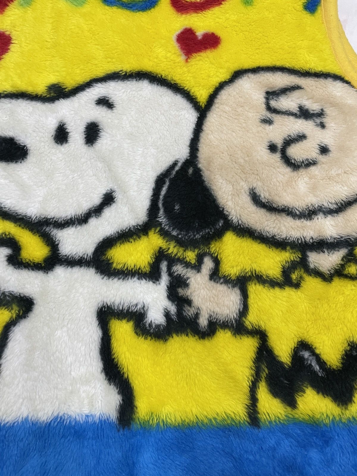 Cartoon Network × Peanuts Peanuts Snoopy Vest Big Logo sleeve Mirror Printed cartoon Size US M / EU 48-50 / 2 - 6 Thumbnail
