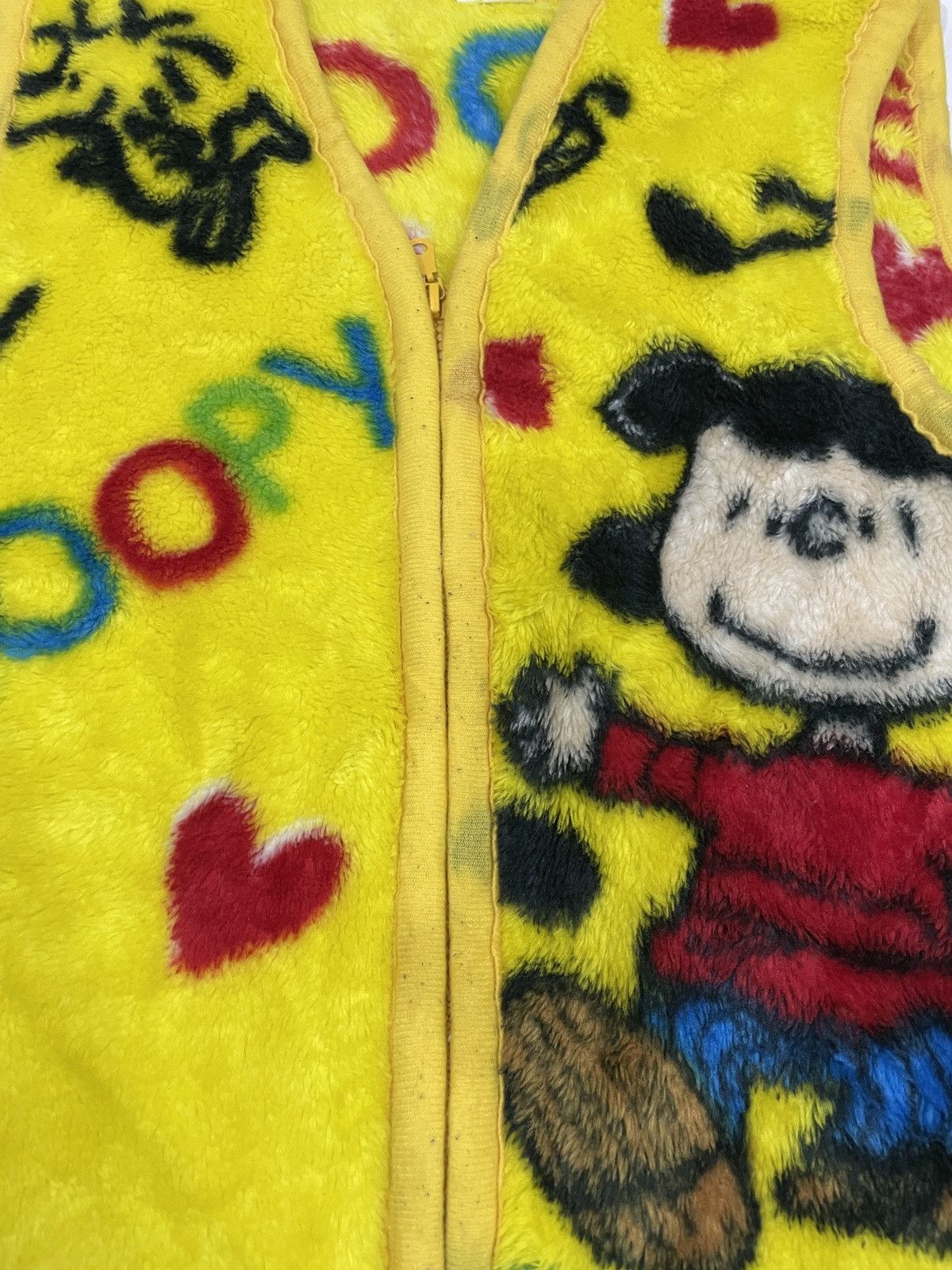 Cartoon Network × Peanuts Peanuts Snoopy Vest Big Logo sleeve Mirror Printed cartoon Size US M / EU 48-50 / 2 - 5 Thumbnail