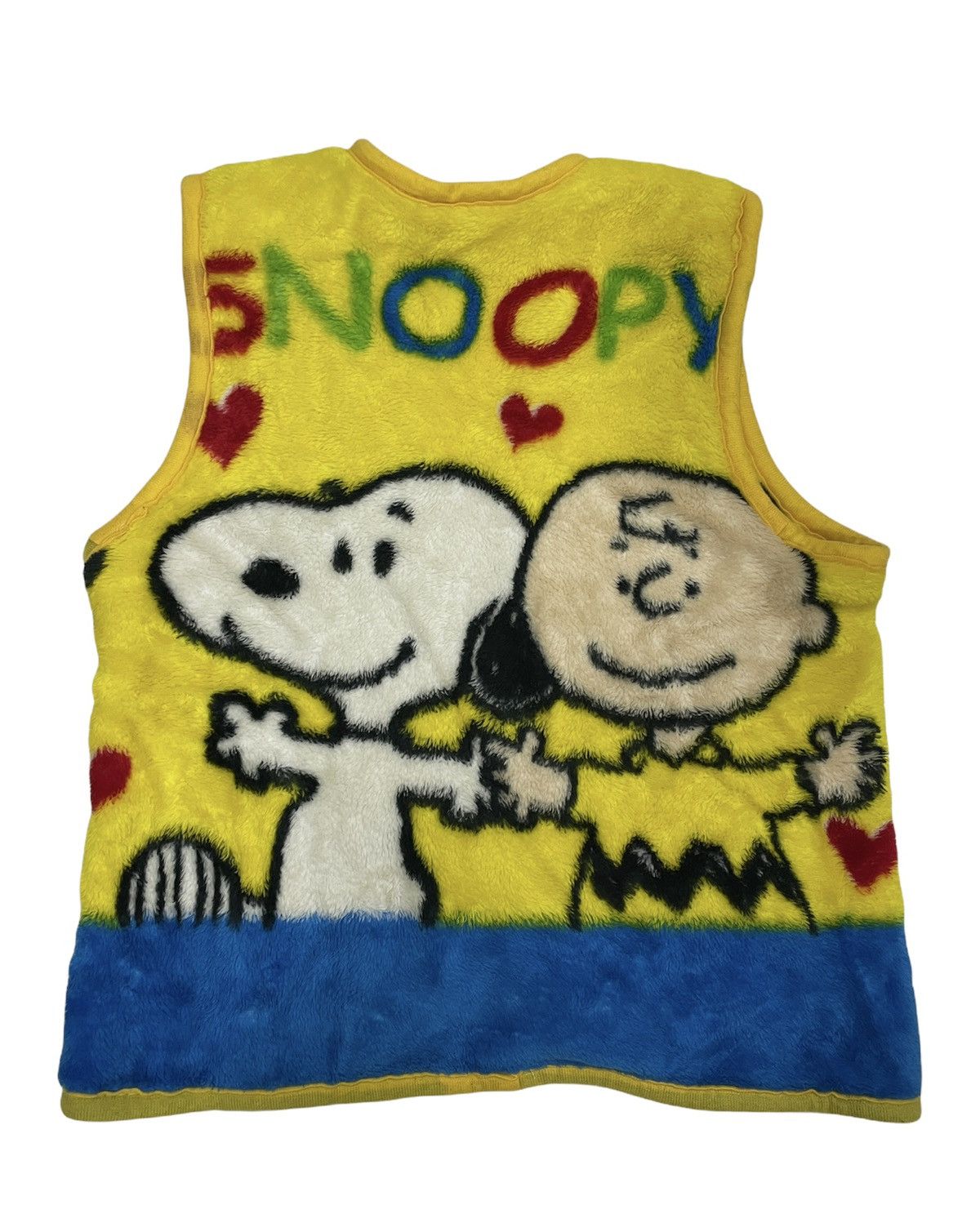Cartoon Network × Peanuts Peanuts Snoopy Vest Big Logo sleeve Mirror Printed cartoon Size US M / EU 48-50 / 2 - 4 Thumbnail