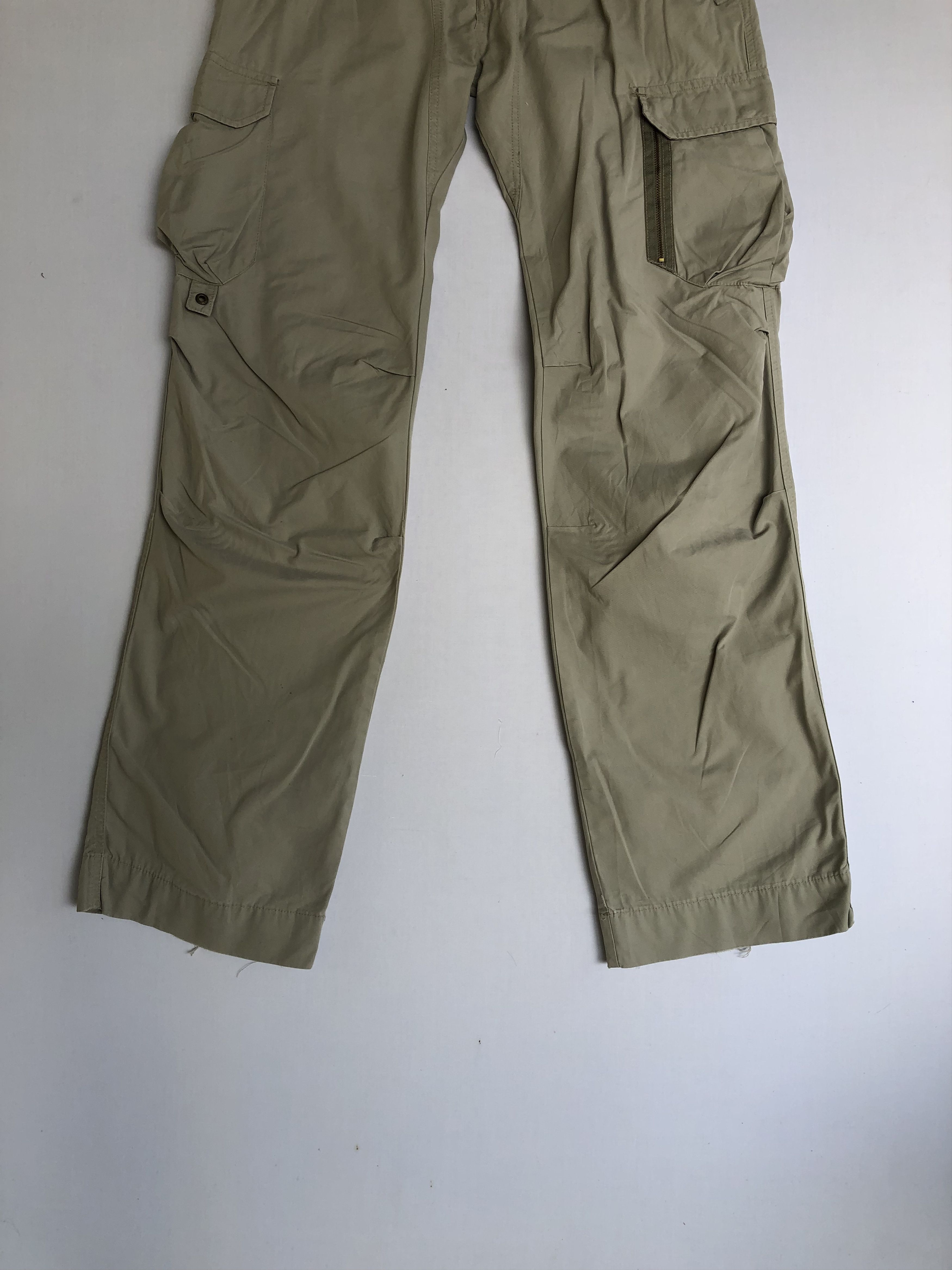 Japanese Brand Japanese brand grey cargo pants Size US 32 / EU 48 - 3 Thumbnail