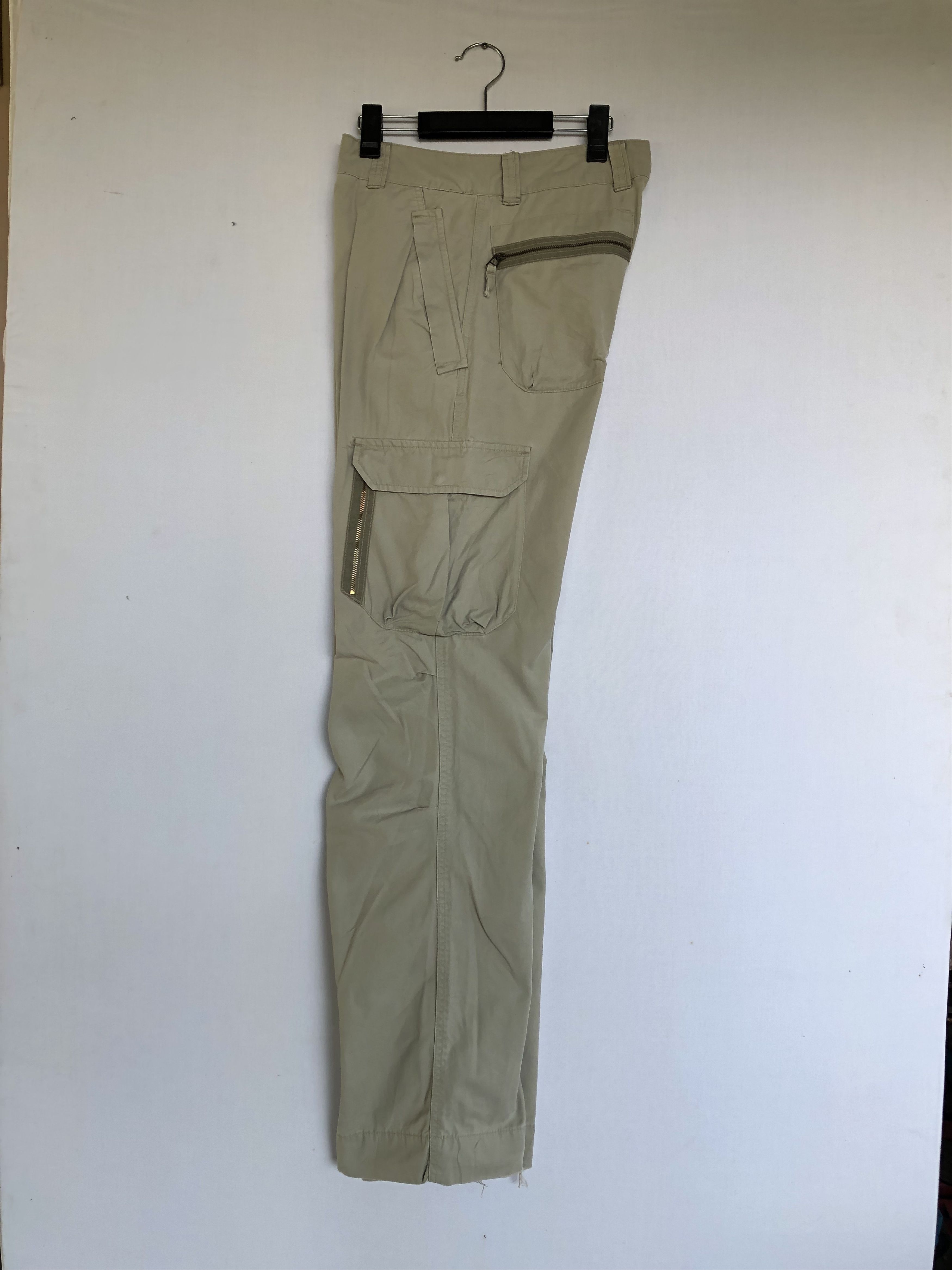 Japanese Brand Japanese brand grey cargo pants Size US 32 / EU 48 - 14 Thumbnail