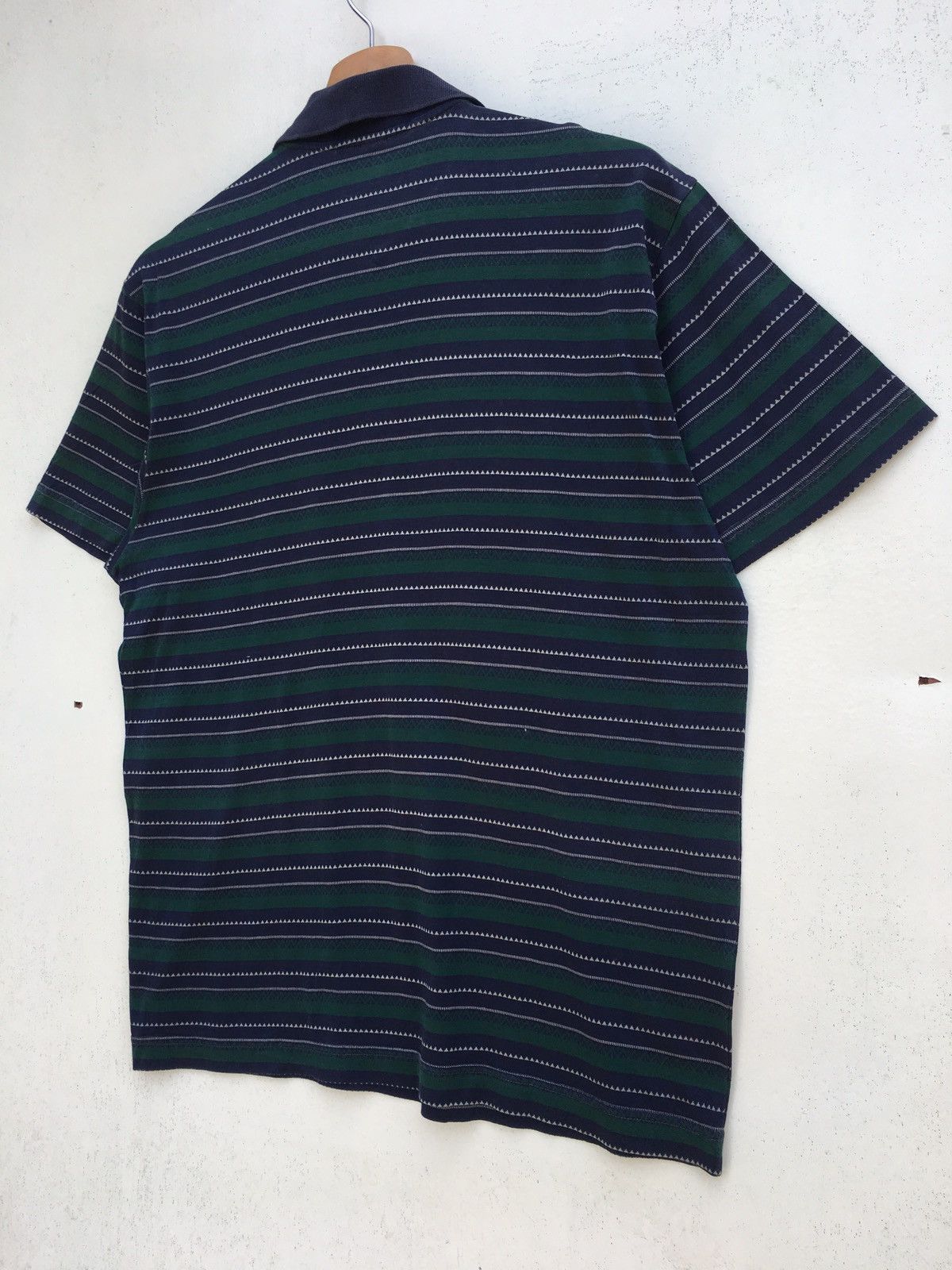 Burberry RARE!! Vintage 90s Burberry Polo Striped Shirt Size US M / EU 48-50 / 2 - 13 Thumbnail