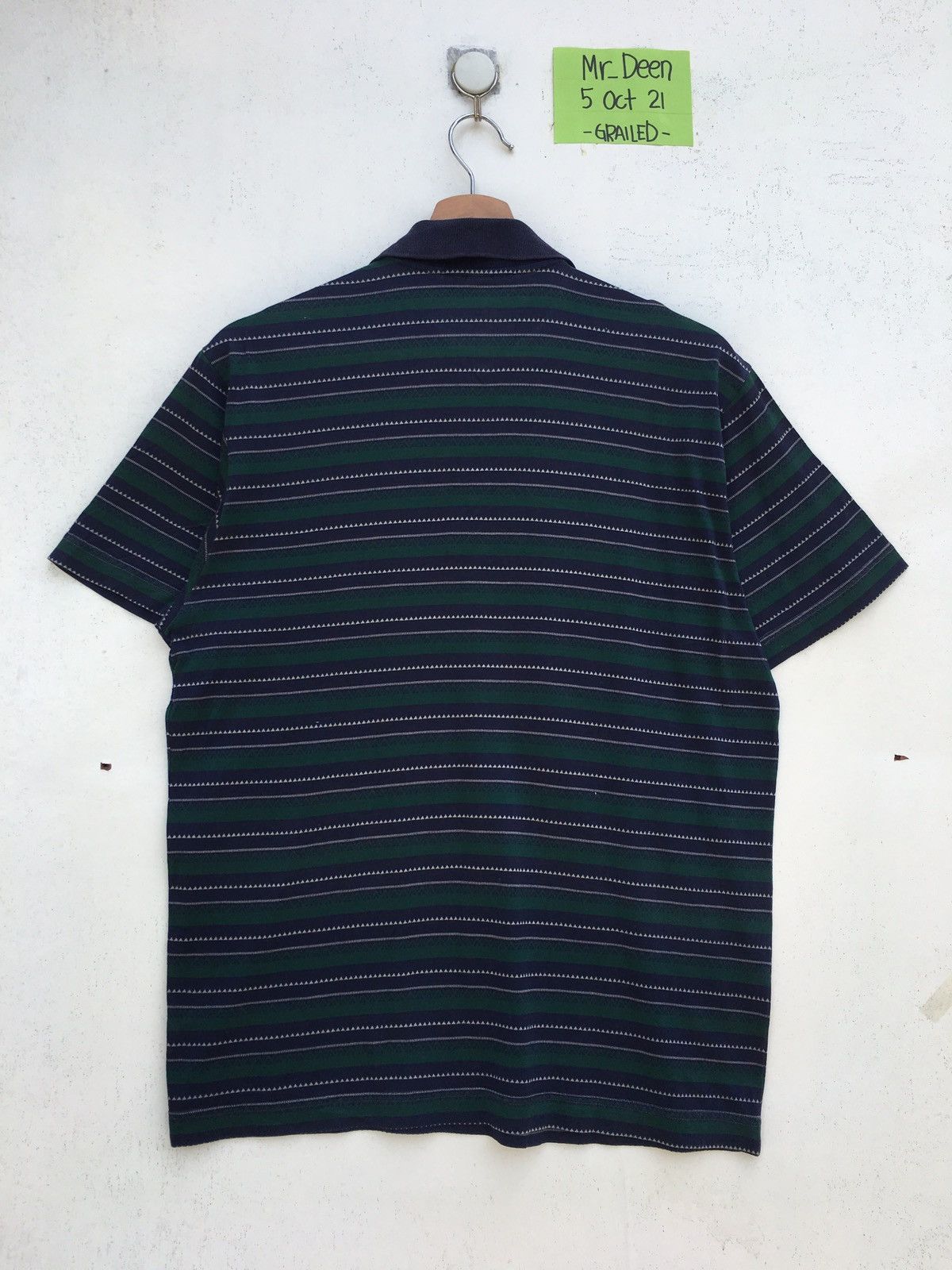 Burberry RARE!! Vintage 90s Burberry Polo Striped Shirt Size US M / EU 48-50 / 2 - 11 Thumbnail