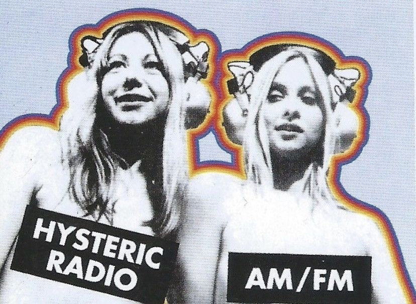 Hysteric Glamour 2001 Hysteric pin up girl radio hoddie iron on Size US S / EU 44-46 / 1 - 9 Thumbnail