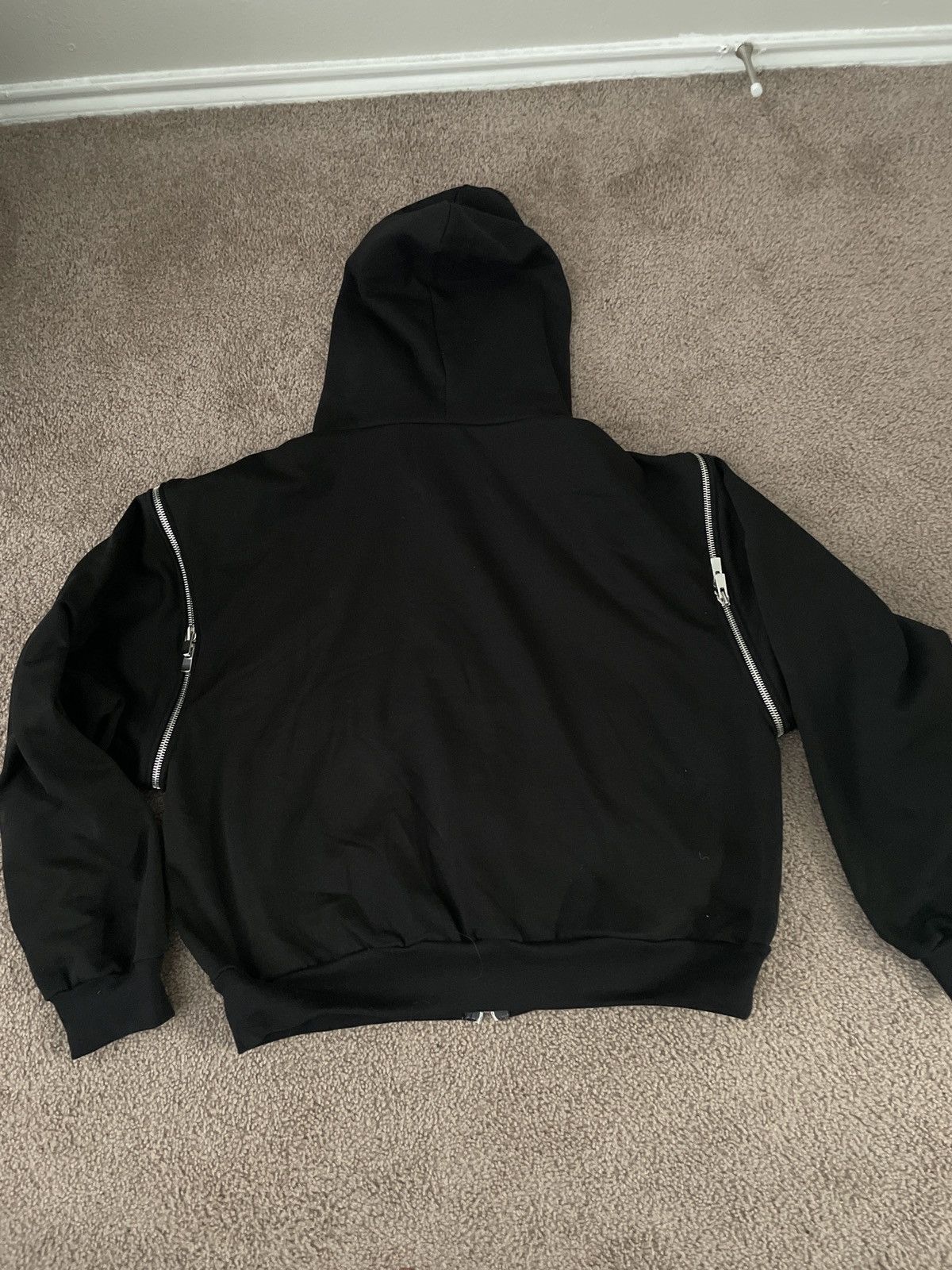Other Shine Luxury “Antagonist of self” triple zipper hoodie +vest Size US L / EU 52-54 / 3 - 2 Thumbnail