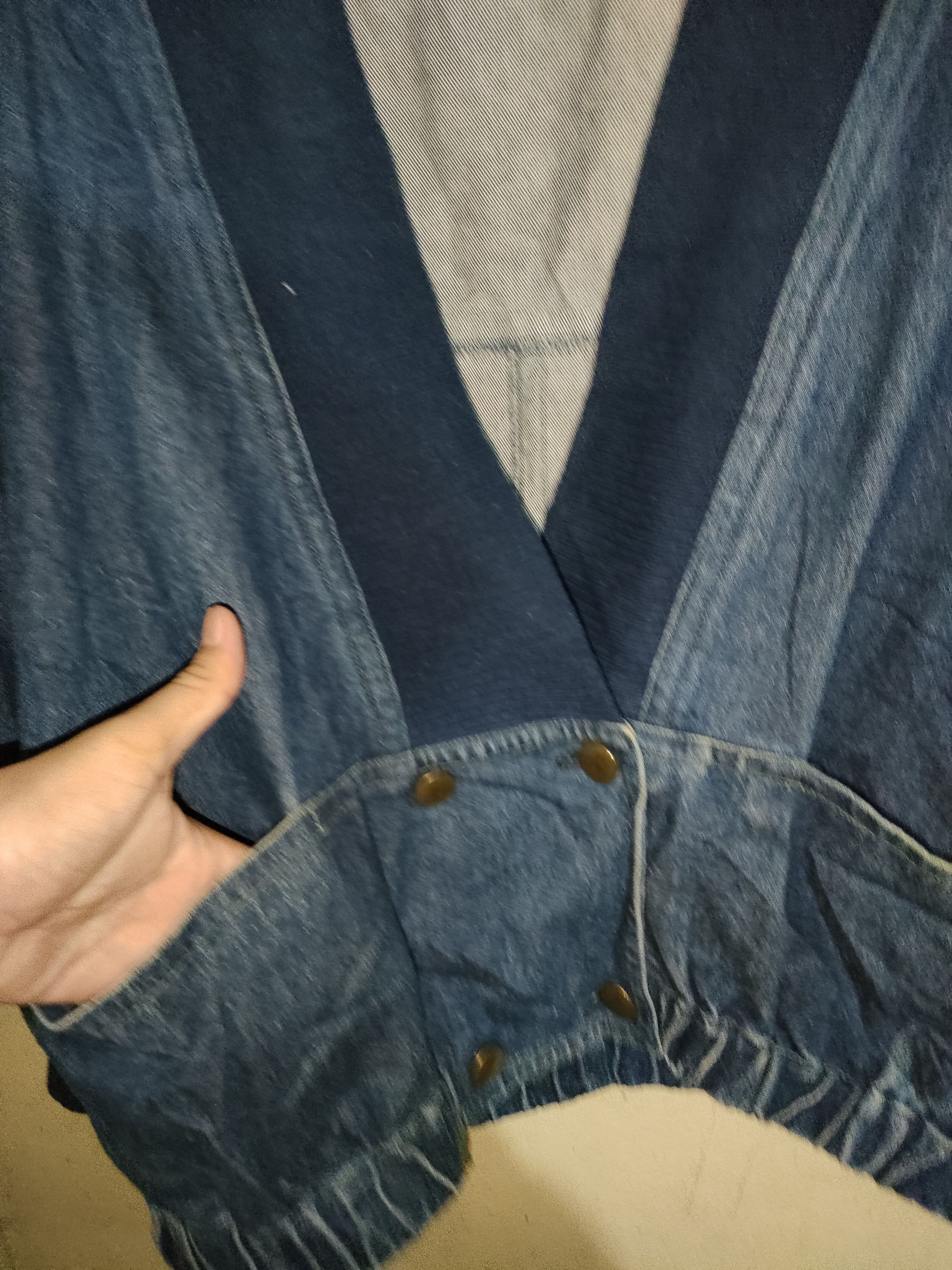 Japanese Brand Tickle Japanese Brand Denim Jacket Size US L / EU 52-54 / 3 - 6 Thumbnail