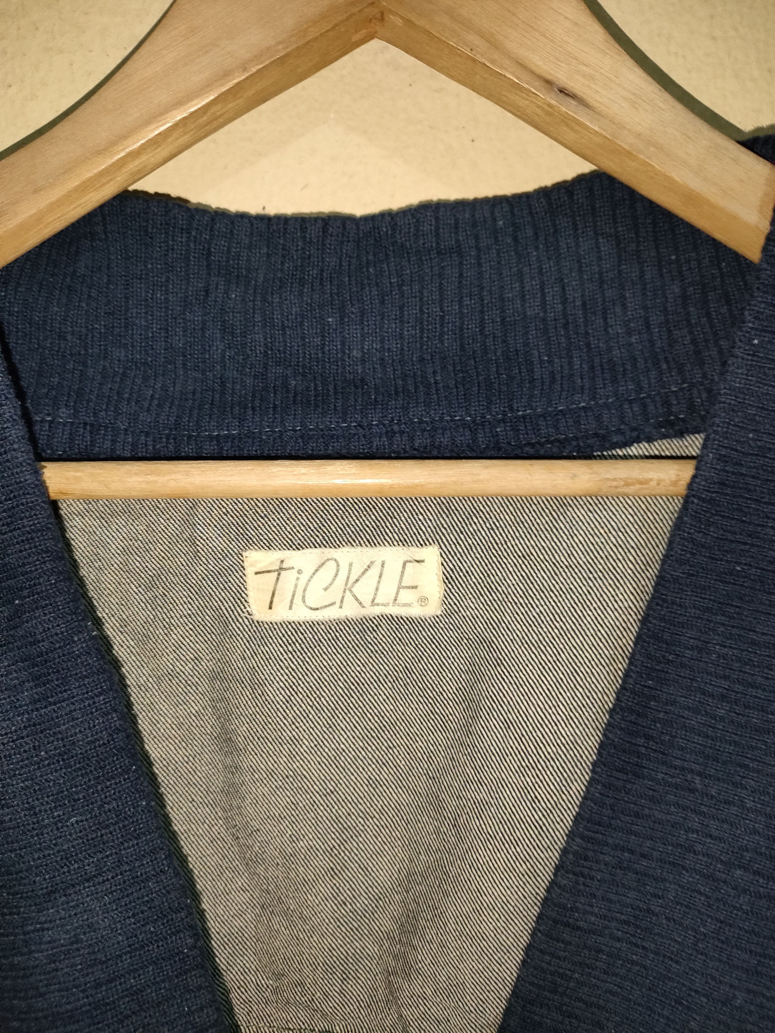 Japanese Brand Tickle Japanese Brand Denim Jacket Size US L / EU 52-54 / 3 - 7 Thumbnail