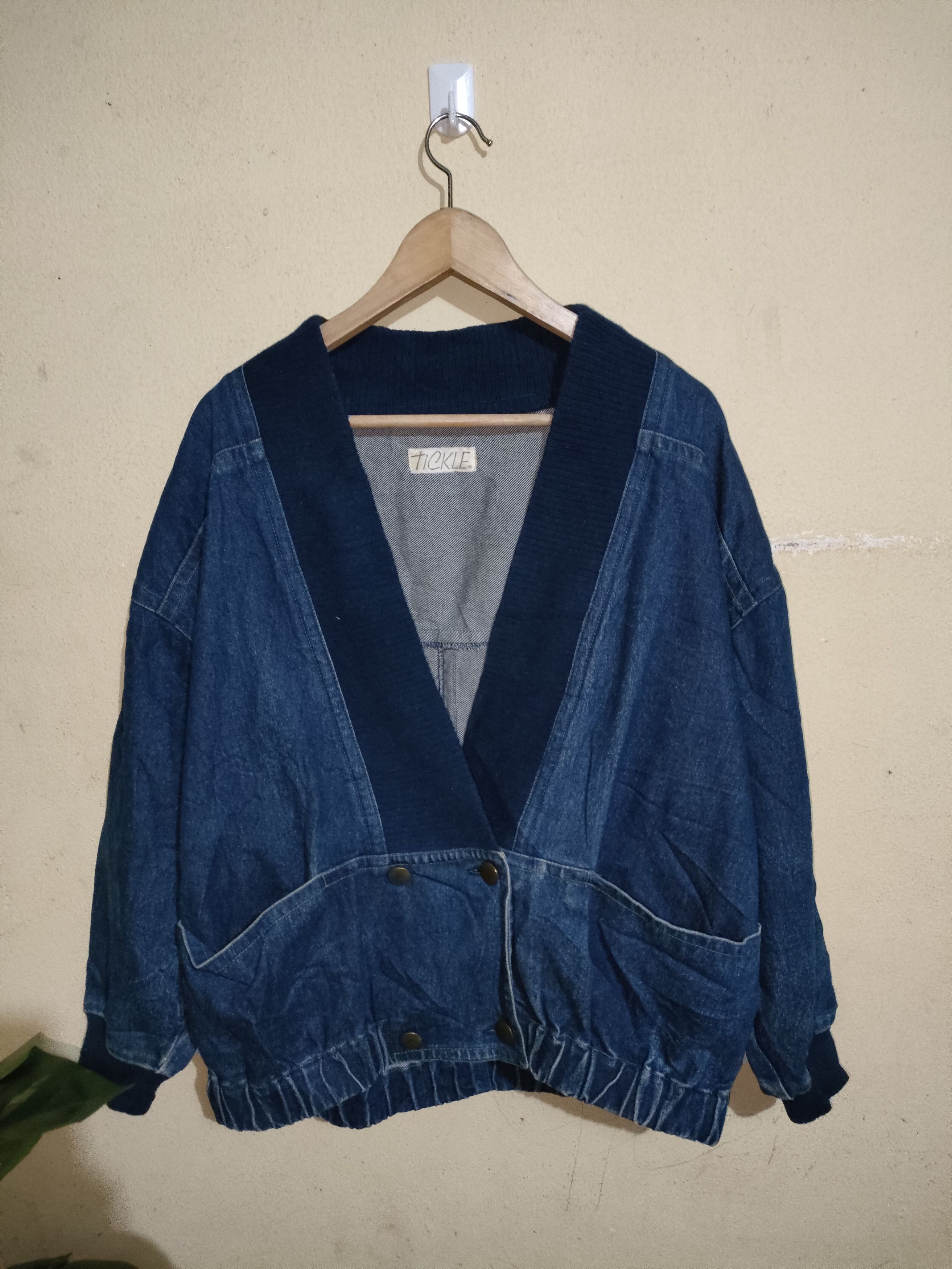 Tickle Japanese Brand Denim Jacket