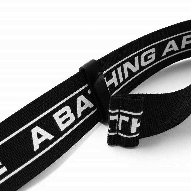 Bape 🔥 DS Bape Shoulder Bag Black Cross Body Logo A Bathing Ape Size ONE SIZE - 5 Thumbnail